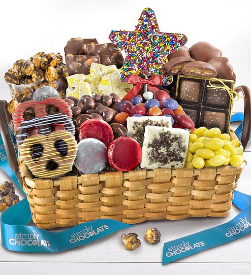 Simply Chocolate Celebrate Summer Gift Basket