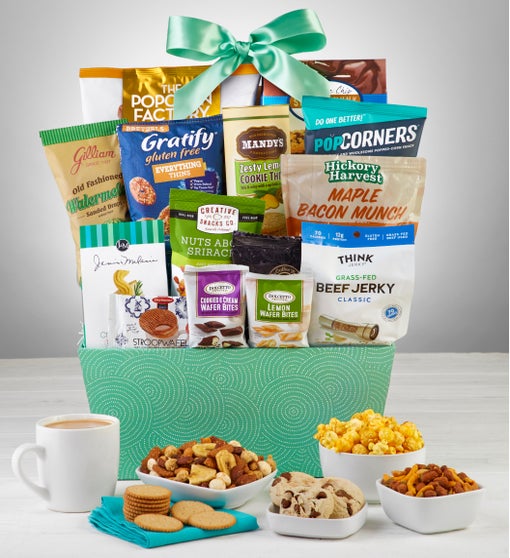 Snacks & Sweets Gift Basket